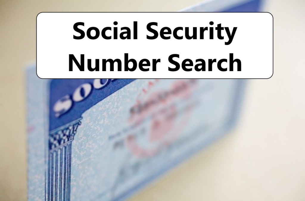 Last 4 Digits of SSN Lookup - Social Security Number Search